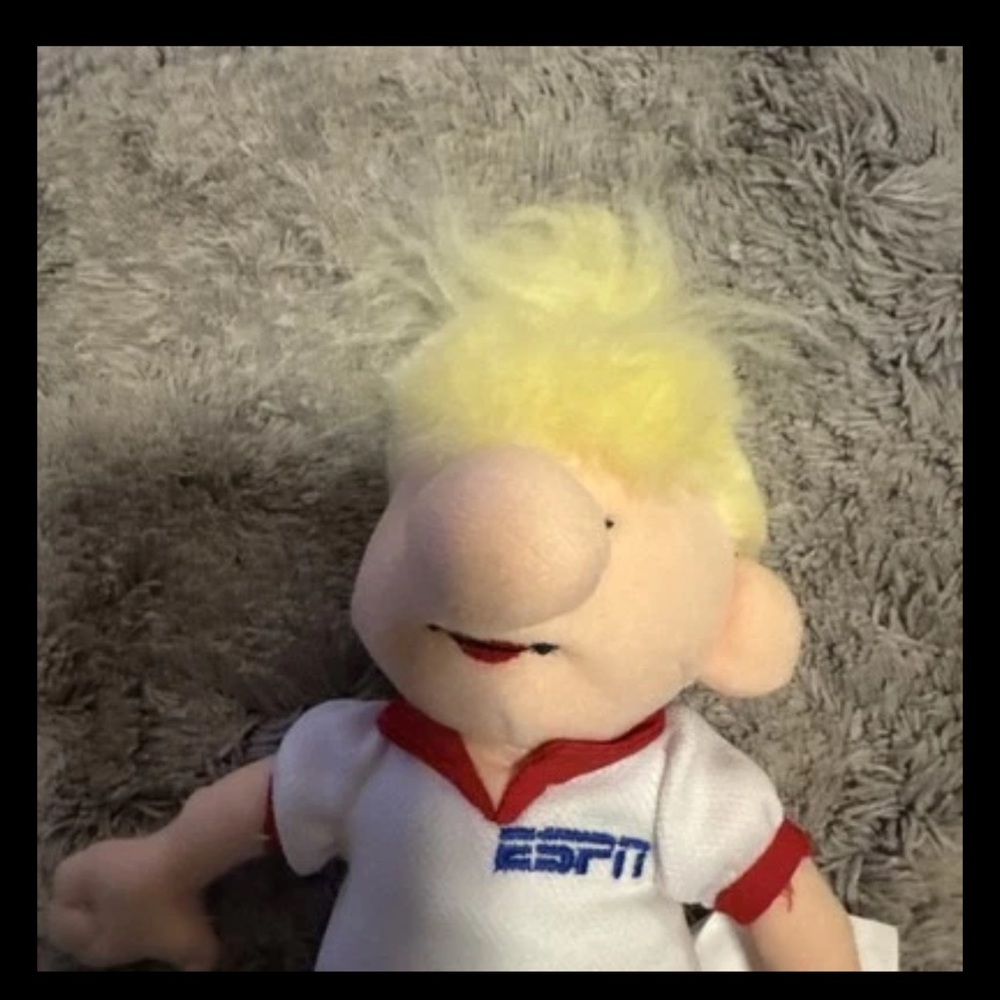 ESPN Soccer Girl Bean Bag Plush - Picture 4 of 7